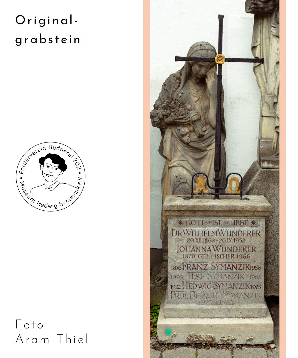 Familiengrabr Wunderer/Symanzik Waldfriedhof München • Alter Teil