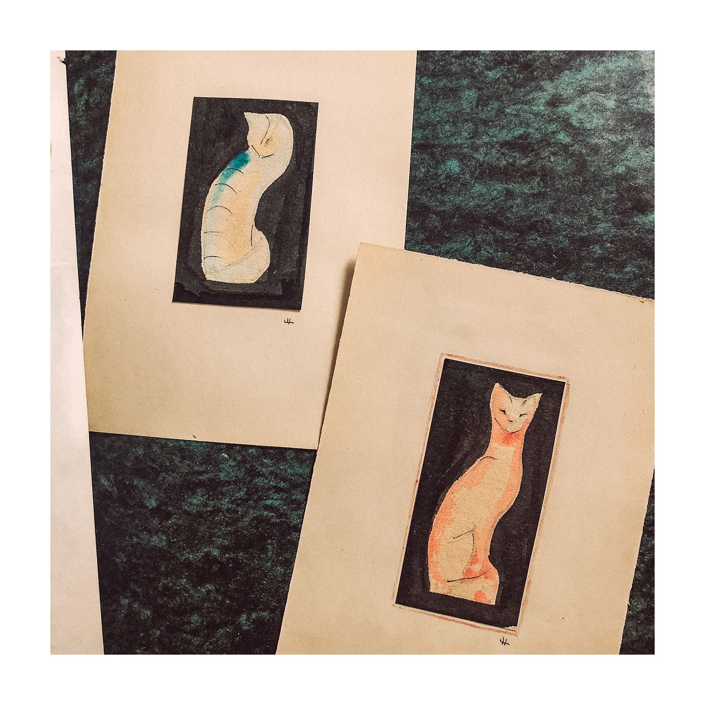 Katzen von Hedwig Symanzik