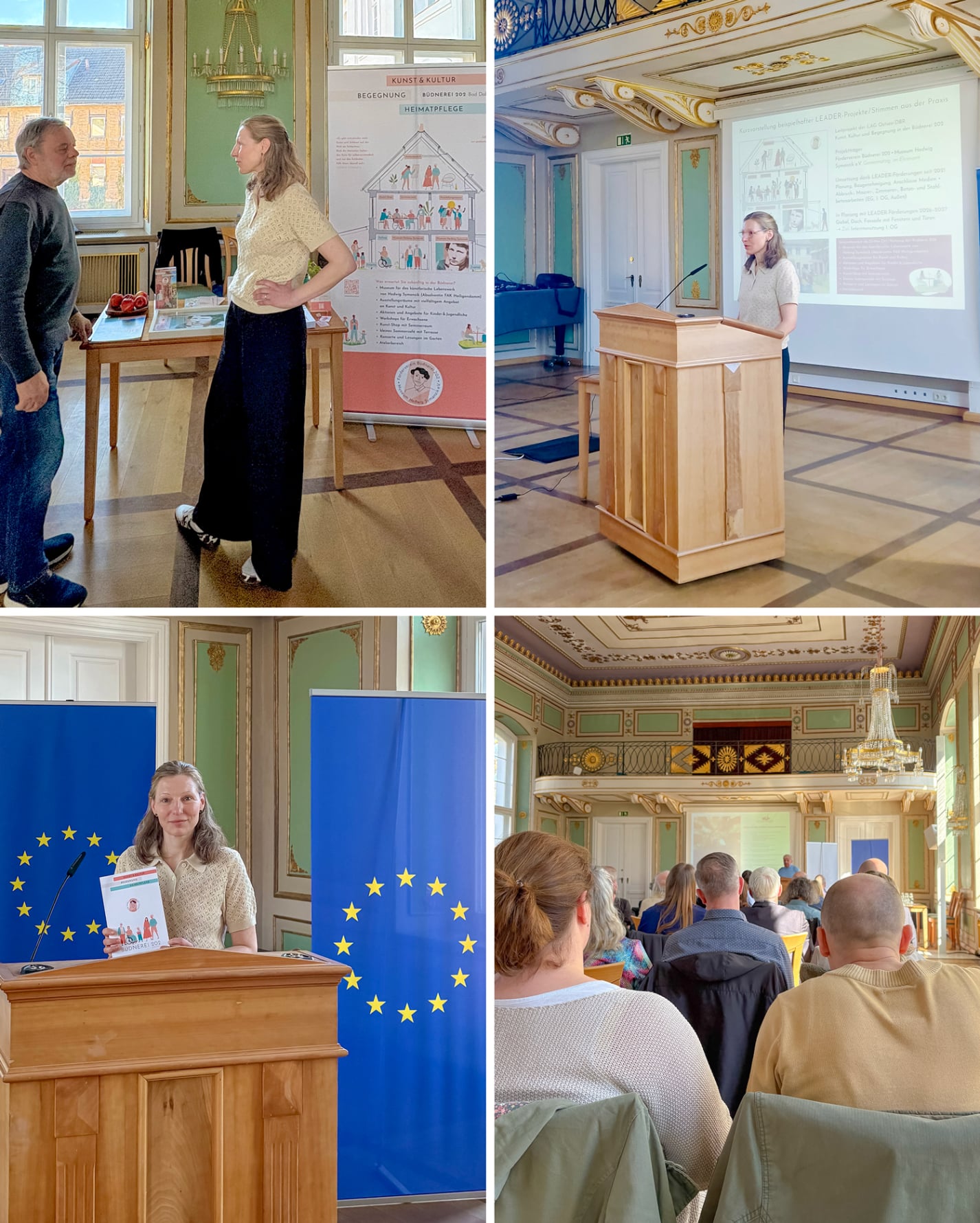 Leader- Regionalkonferenz 2026 in Bad Doberan Vortrag Nicole Hey vom Förderverein Büdnerei 202 • Museum Hedwig Symanzik e.V.